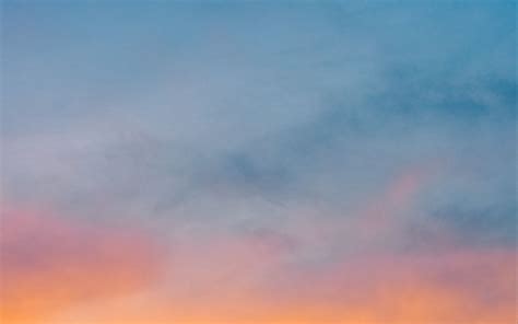 Download Wallpaper 1680x1050 Sky Gradient Clouds Sunset Widescreen