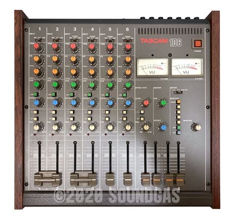 Tascam 106 Mixer 6 Channel Console For Sale Soundgas