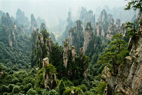 The Exotic Charm Of Zhangjiajie National Forest Park China Unusual