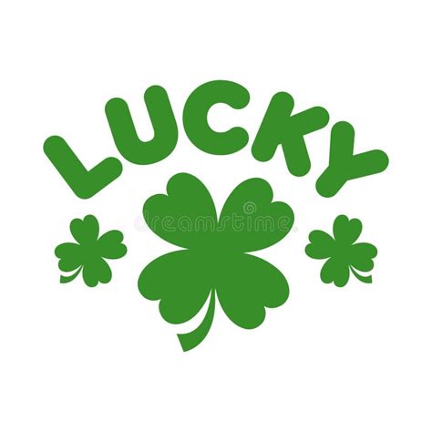 Lucky Clover Leaf Stock Vector Illustration Of Celtic 57721684