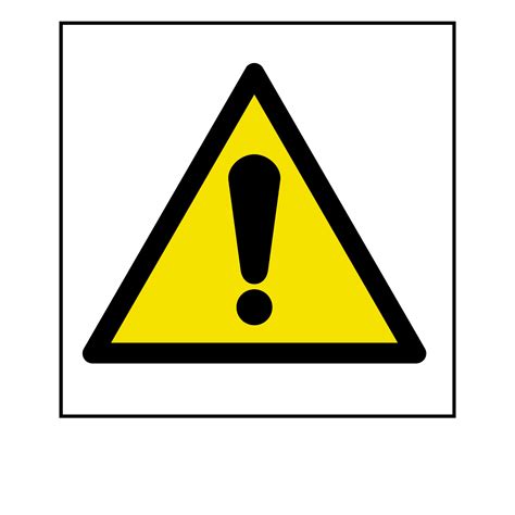 Warning Safety Symbol Sign - Custom Made Safety Signs - Fire Safety Signs | Health And Safety 