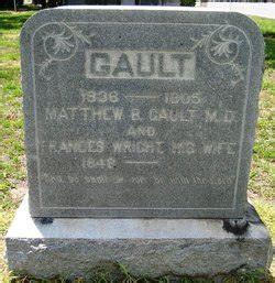 Matthew B Gault 1836 1905 Memorial Find A Grave