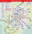 Madrid Subway Map - ToursMaps.com
