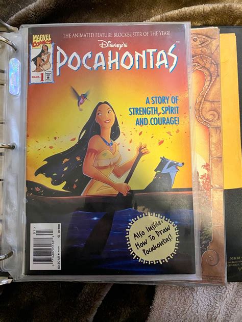 First Edition Disneys Pocahontas Magazine Disney Animation Comic Books