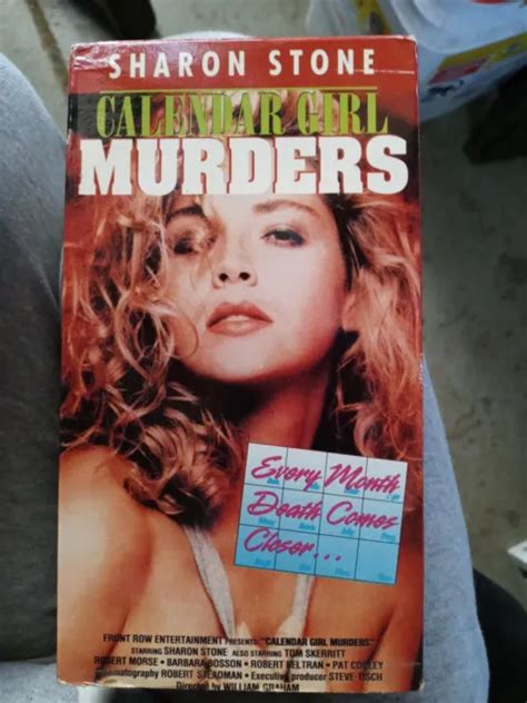 Insatiable Aka Calendar Girl Murders Vhs Sharon Stone Front Row