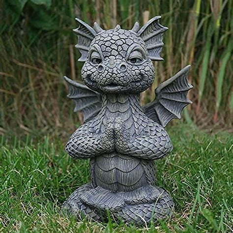 Dragon Statue Sculpture For Home Garden Decoration Small Etsy