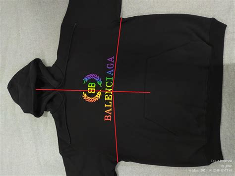 qc lyfactory balenciaga rainbow crest hoodie r fashionreps