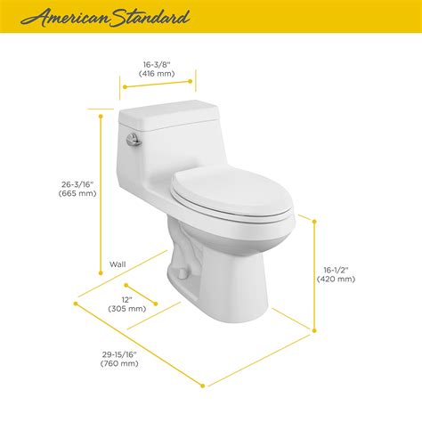 What Is The Height Of A Standard Toilet Toilets Dimensions Drawings