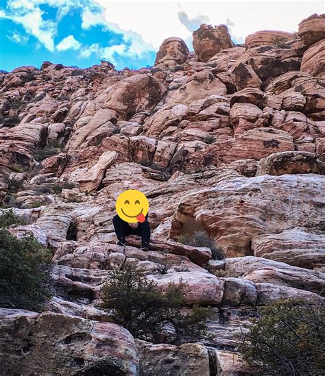 Climbing Some Rocks At Red Rock Canyon Las Vegas Usa Hiking