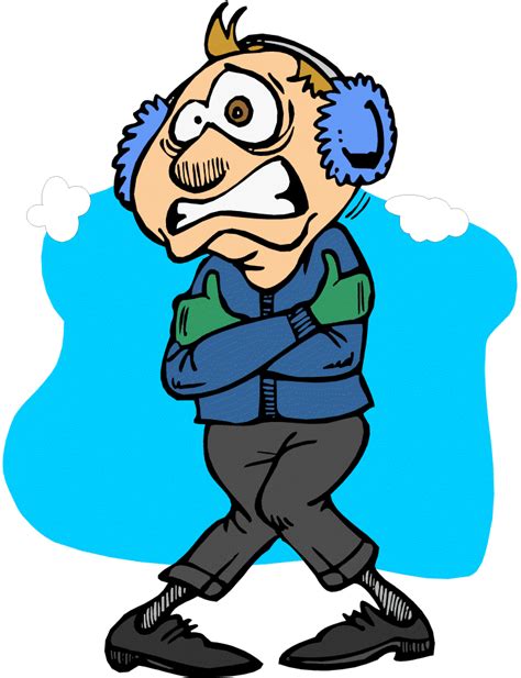 Cold Png Cold Person Cartoon Clipart Large Size Png Image Pikpng