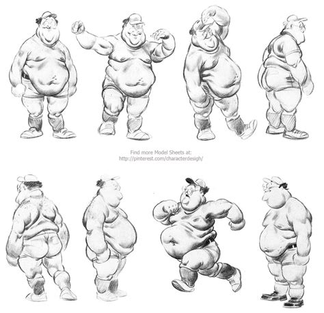 43 Best Fat Character Images On Pinterest Character Design References