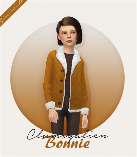 Sims 4 Clumsyalien Bonnie Jacket In 2020 Sims 4 Dress