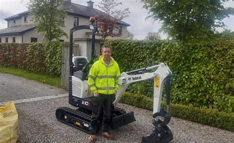 Bobcat E10z Lands In Meath Adare Machinery