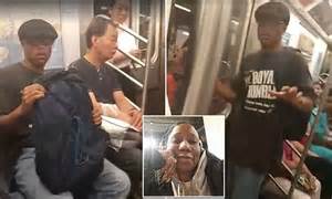 Video Shows New York Subway Masturbator Scared Off Train Daily Mail