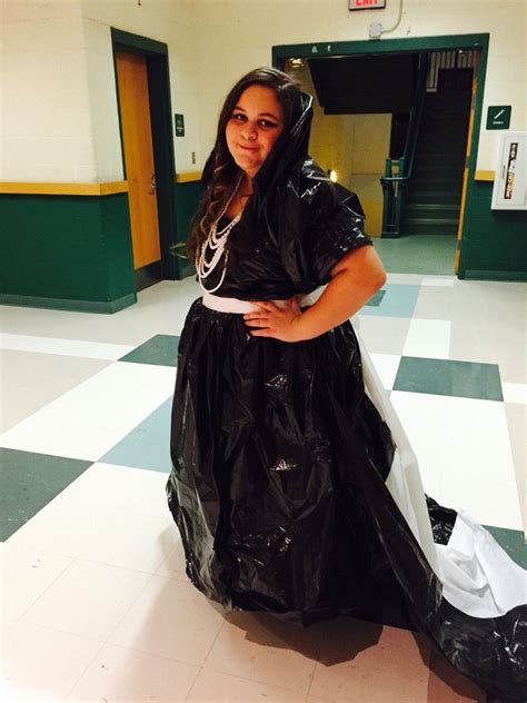 Trash Bags Wire And Duct Tape Plastic Clothes Fashion Garbage Bag