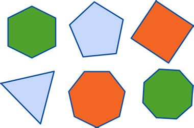 Here we look at regular polygons only. Basic Geometry Polygons