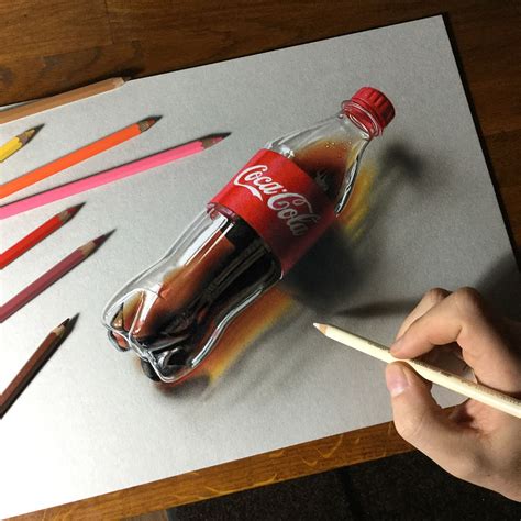 Custom textures in keyshot ;) ! this drawing took me 6 hours 35 minutes. Mixed media on ...