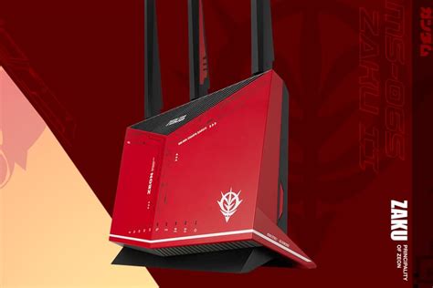 Asus Gundam Edition Gaming Routers Hypebeast