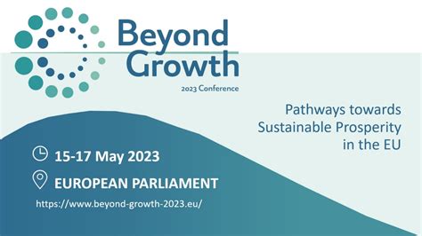Colloque Beyond Growth 2023 Conference Pathways Towards Sustainable