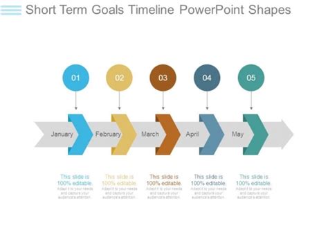 Goal Timeline Slide Geeks