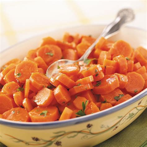 glazed orange carrots recipe taste of home