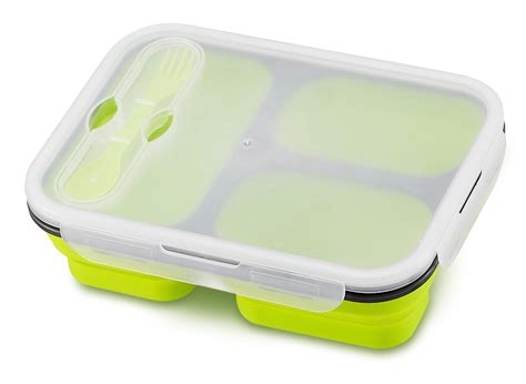 Silicone Collapsible Lunchbox Bento Box Lunch Lunch Box Lunch Kit