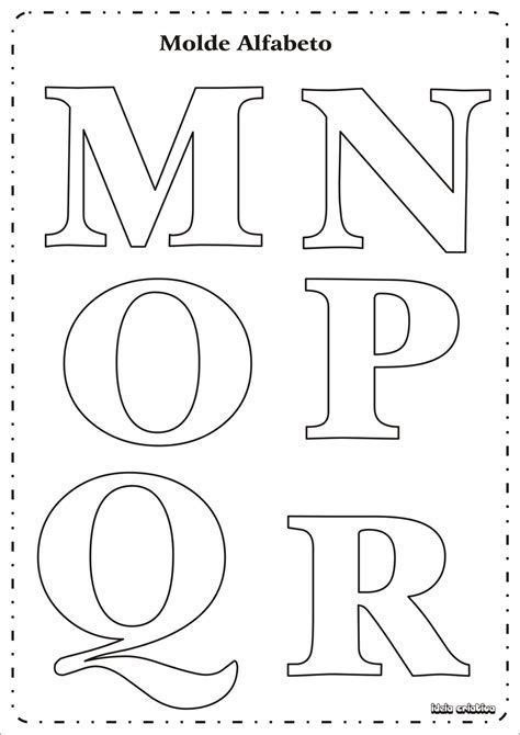 Molde De Letras Para Imprimir Alfabeto Completo Fonte Vazada Alphabet