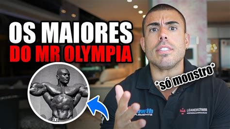 Fisiculturismo Os maiores campeões do Mr Olympia YouTube