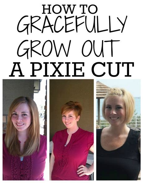 Rock a shorter style with your thin hair. Growing out pixie cut stages