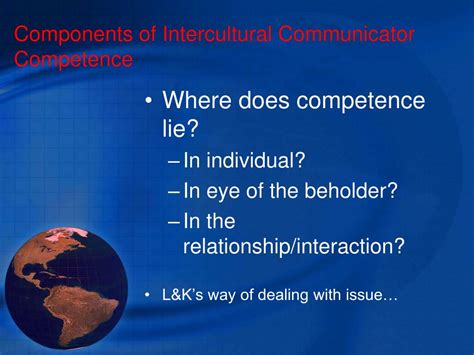 Ppt Intercultural Communication Competence Powerpoint Presentation