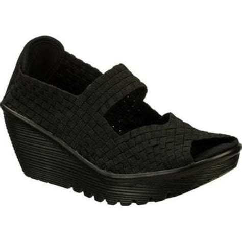 Womens Skechers Parallel Black 16207540 Shopping