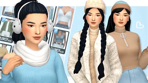Best Winter Cc Finds ️ Sims 4 Custom Content Showcase Maxis Match
