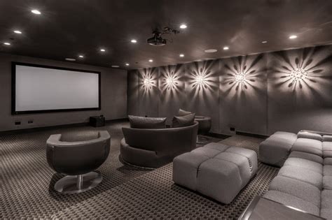Drichards Interior Design Shoot Contemporary Home Theater By