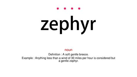 How To Pronounce Zephyr Vocab Today Youtube