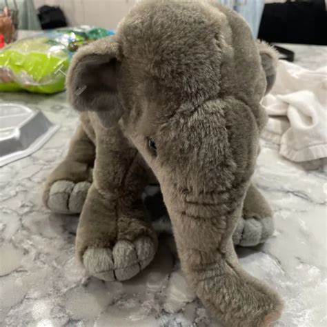 Wild Republic Zoo Mini Asian Elephant Plush 12 Stuffed Animal Toy £14