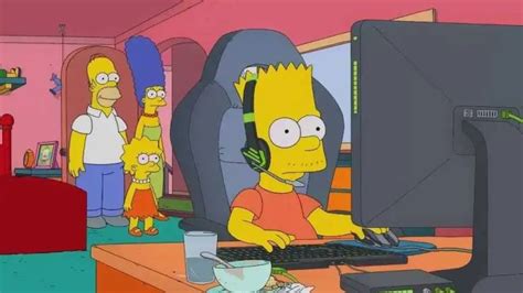 Simpson Nel Prossimo Episodio Bart Diventerà Un Pro Gamer