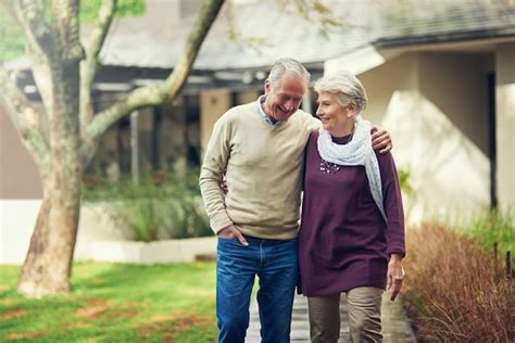 Premium Photo Joyful Moments Shot Of A Loving Senior Couple Taking A