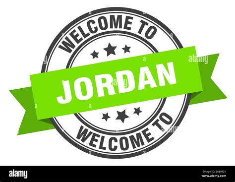 Welcome To Jordan Sign Hi Res Stock Photography And Images Alamy