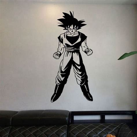 Free Shipping Dragon Ball Z Goku Anime Manga Decor Wall Mural Vinyl