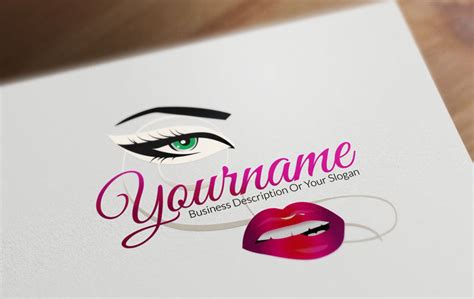 Online Beauty Logo Design Maker Beautician Nails Makeup Artist