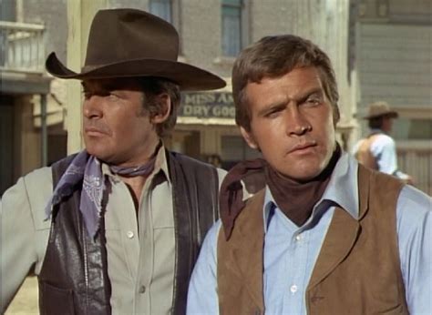 Peter Breck And Lee Majors In The Big Valley Lee Majors Tv Westerns