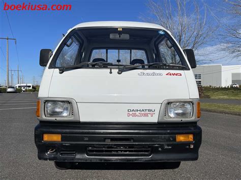 1992 Daihatsu Hijet Jumbo Mini Truck Kei Truck Boeki USA