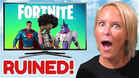 Fortnite RUINED My Mom YouTube