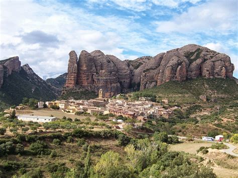 Mallos De Agüero Huesca Province Aragón Spain Monument Valley