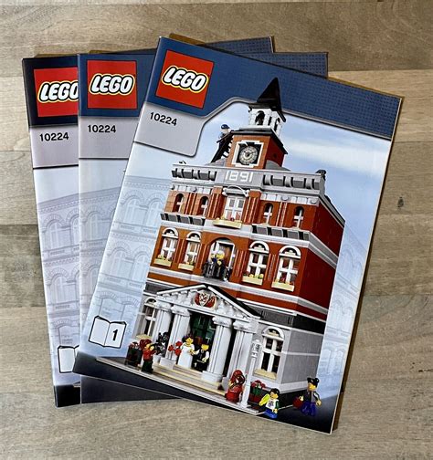 Lego Creator Town Hall 10224 Ebay