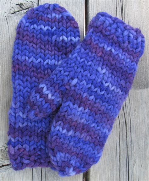 Super Bulky Mittens For Women Knitting Pure And Simple