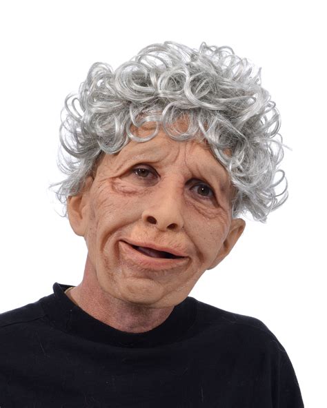 Loving Grandma Marge A Super Soft Old Woman Old Lady Latex Face Mask
