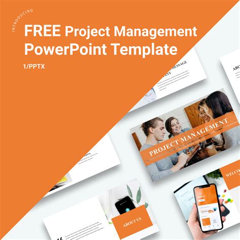 Free Project Management Presentation Powerpoint Template