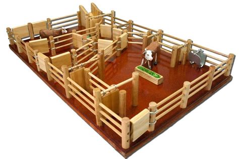 Cy6 Cattle Yard No 6 Handmade Wooden Toy Country Toys Handmade