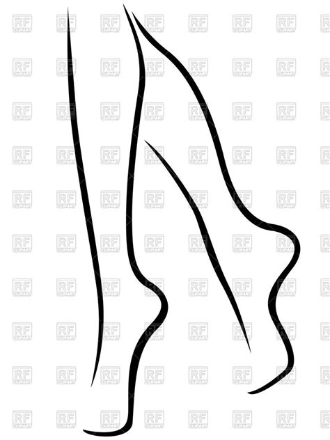 Foot Outline Drawing At Getdrawings Free Download